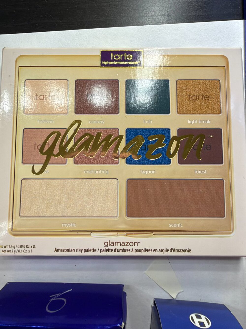 New Tarte Glamazon Amazonian Clay Eyeshadow Palette 12